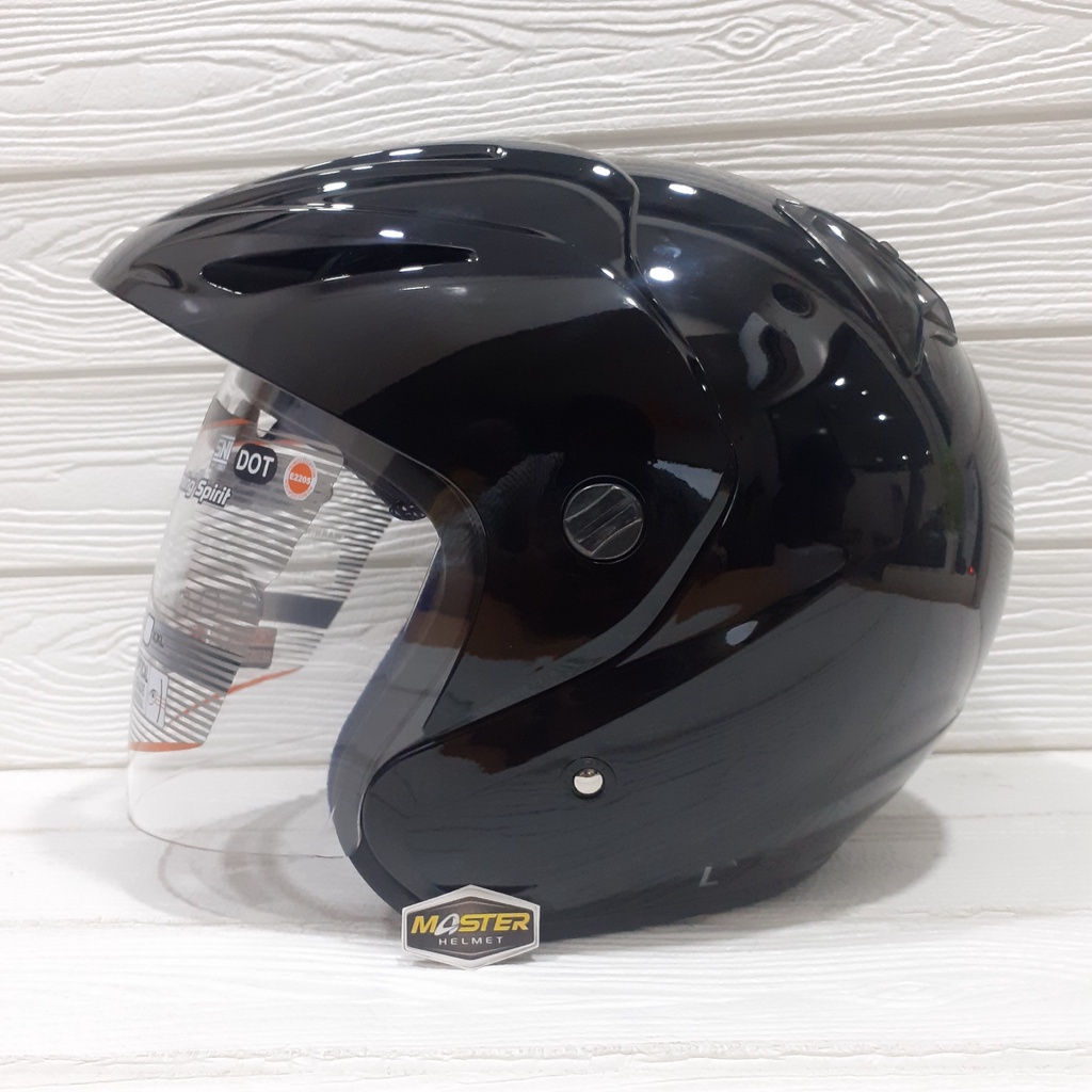 HELM INK CX 22 CX22 ORIGINAL HELM INK TOPI ASLI ORIGINAL SNI DOT-Black