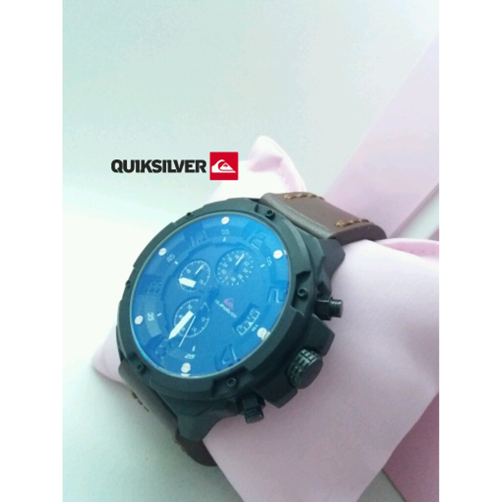 JAM TANGAN PRIA QUIKSILVER SPORTY CHRONO SEMI ORIGINAL