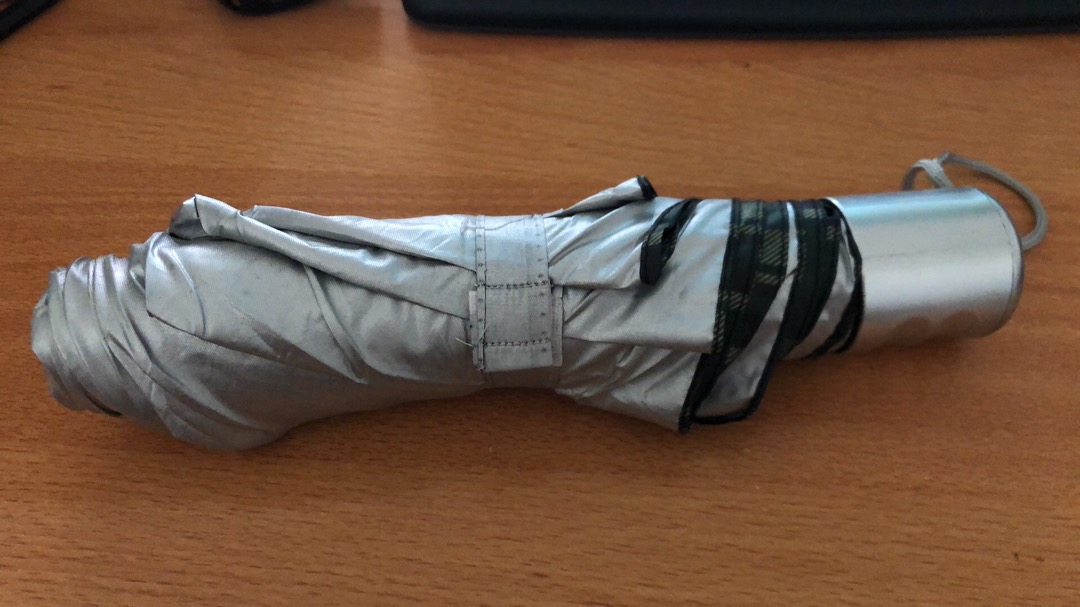 Payung Lipat 3 Silver Murah