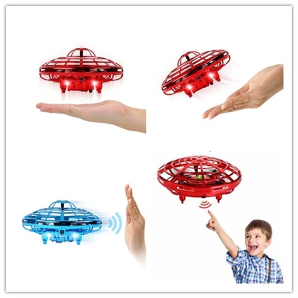 DRONE UFO Ball LED Mini Induction Suspension RC Aircraft