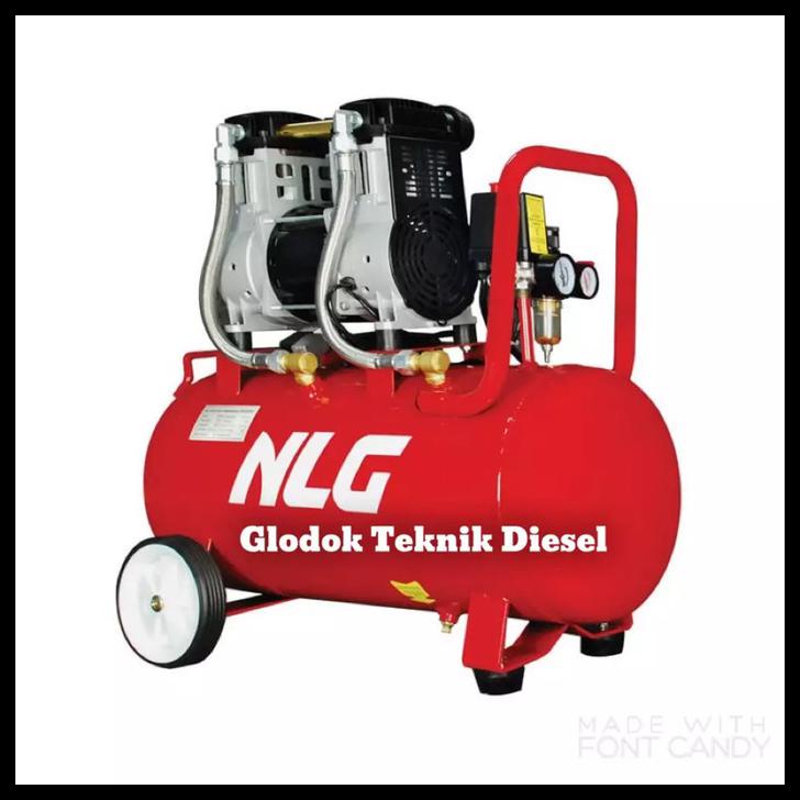 promo cuci gudang     TERBARU NLG Oil Less 2 HP Compressor ( Kompresor Angin ) OC 2050
