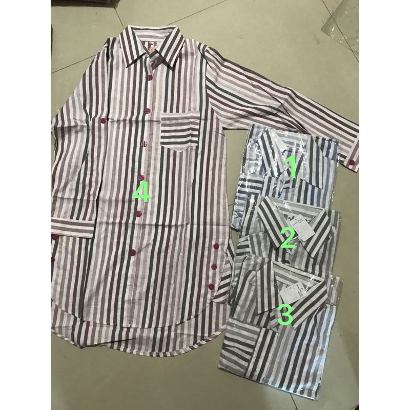 pakaian muslim baju harian baju rok setelan NC GONTOR- Tunik Linen santri/santriwati/pesantren/pondo