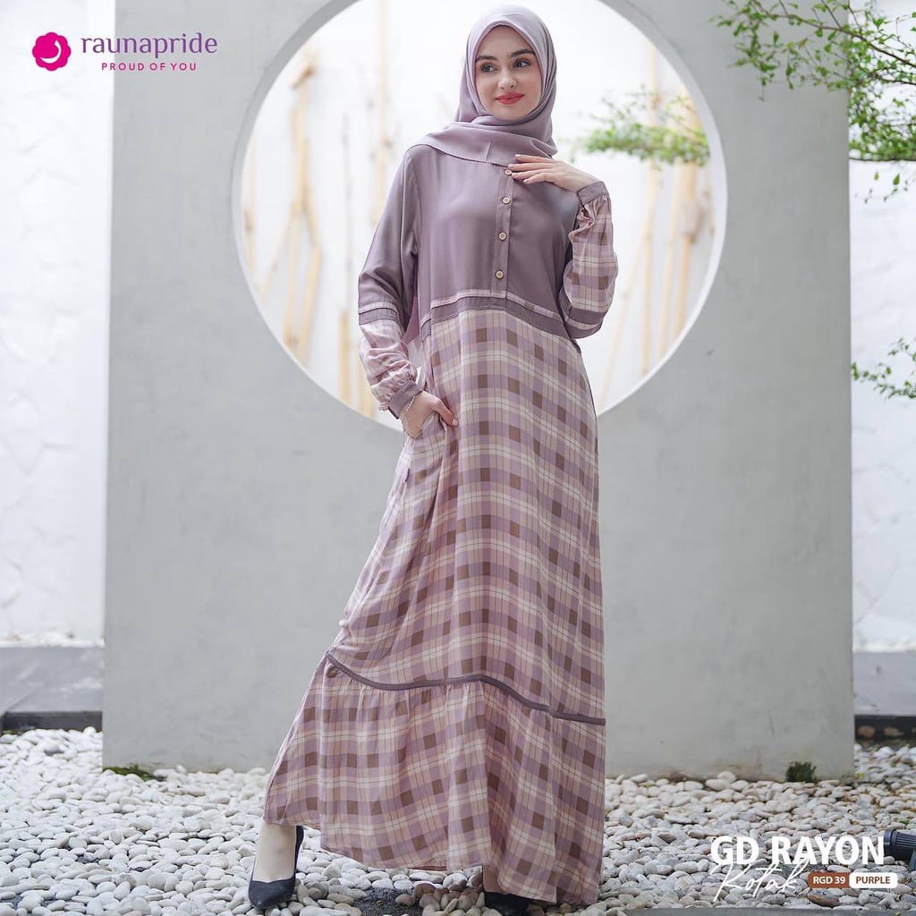 Rauna RGD 39 - Gamis Rauna Terbaru 2022 - Gamis Kekinian