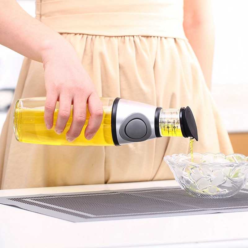 Leeseph Botol Minyak Olive Oil Vinegar Dispenser Pourer 500ml HEA-1075