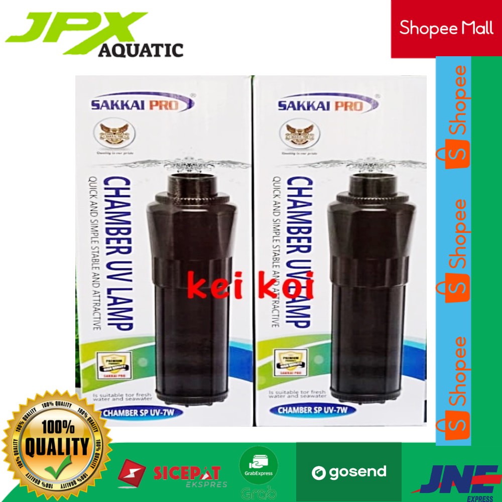 Lampu Aquarium / Lampu Aquascape / LAMPU LED / SAKKAI PRO CHAMBER UV 7 WATT LAMPU UV AQUARIUM