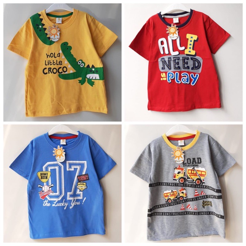 little M boys tshirt 1-5 th