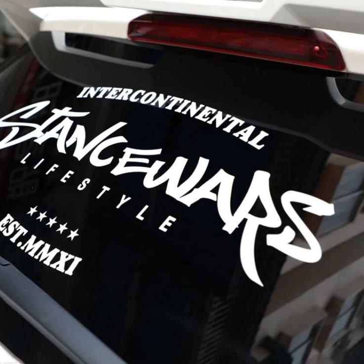 Terlaris.. BT stiker mobil stiker kaca mobil stiker stancewars stiker jdm stiker racing toyota honda