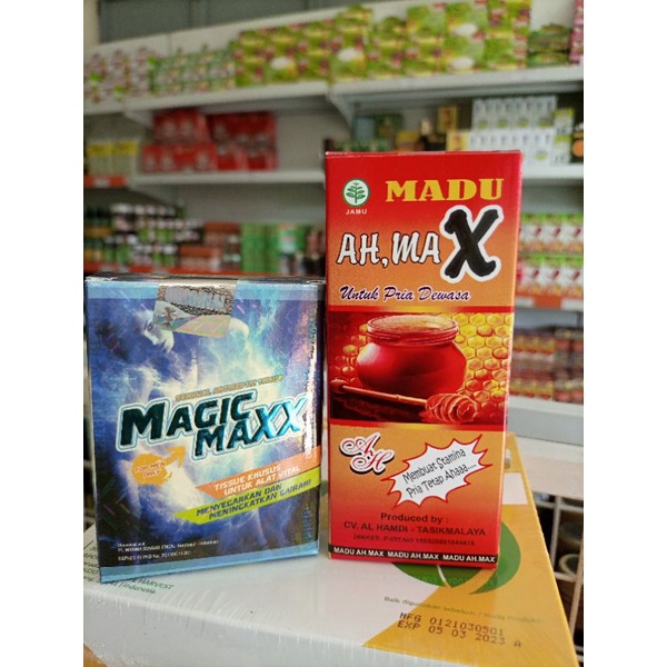 Madu Ah-Maxx || Tissue Magic Maxxx Original