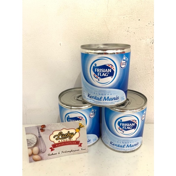 

Frisan Flag Bendra Kental Manis 370gr / Susu Kental Manis Bendera Biru