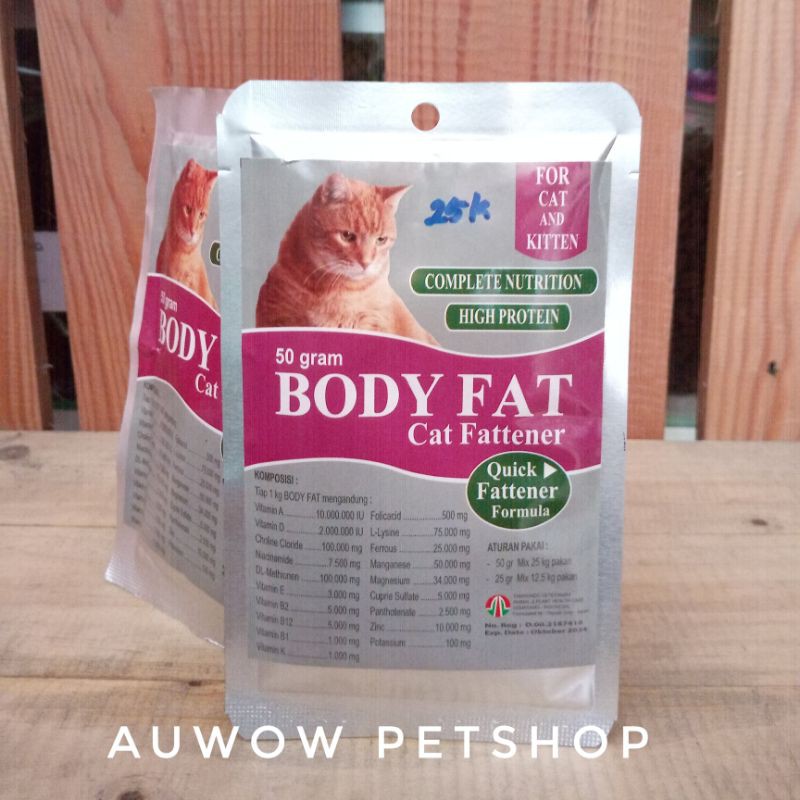 BodyFat Vitamin Penggemuk Badan 50 Gram