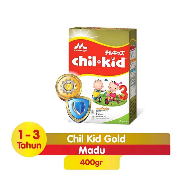CHIL KID 3 RASA MADU 400 Gram Susu Pertumbuhan Untuk Anak Usia 1 - 3 tTahun