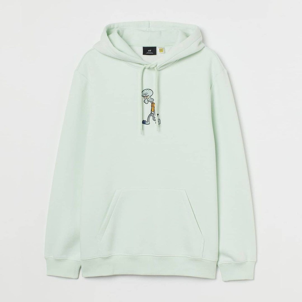 JAKET SWEATER HOODIE H n M SQUIDWARD SIMPLE UNISEX GOOD QUALITY