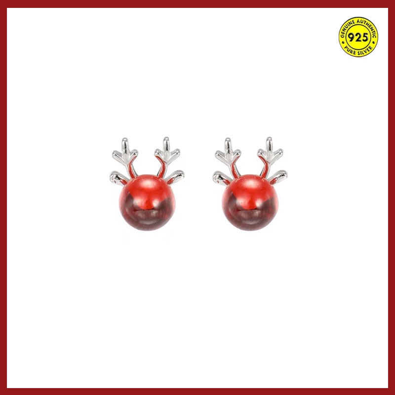 Anting Tusuk Sterling Silver 925 Untuk Wanita