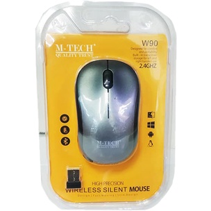 M-Tech W90 USB Wireless Silent Mouse MTech M Tech