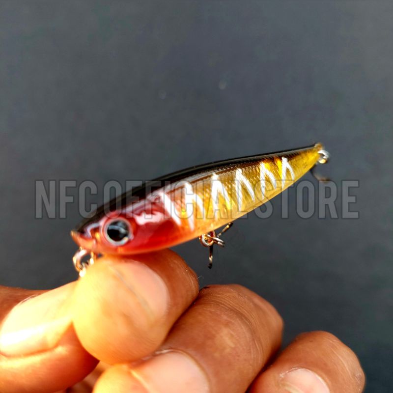 Lure Mini Pencil floating 6 cm 3,5 gram WTD Auto Geol BEST KILLER ACTION replika ZEREK