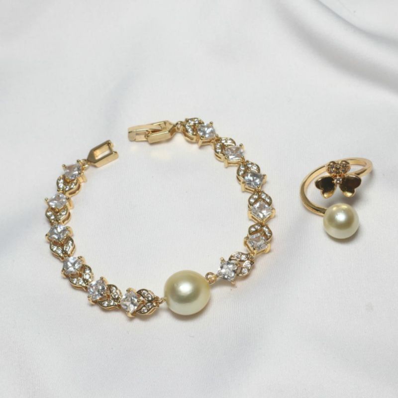 Set Mutiara Air Laut Asli Lombok Premiun