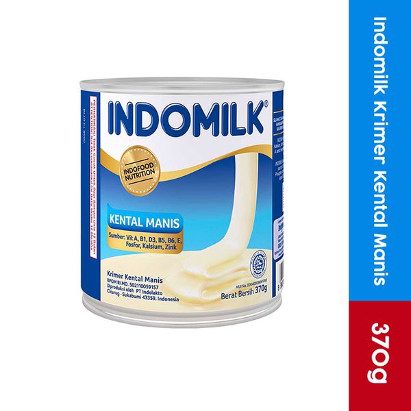 

New! Indomilk Krimer Kental Manis Plain 370g Terima Kasih Telah