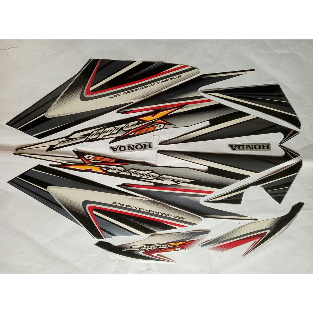 stiker striping supra x 125 2006