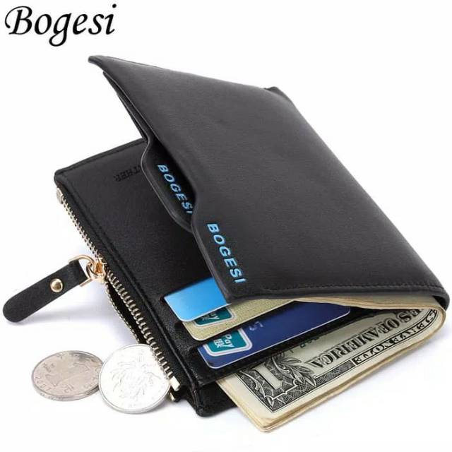 (BAYAR DI TEMPAT) Dompet kulit bogesi
