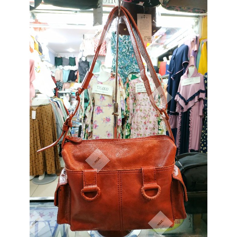 tas kulit sapi asli jenis pull up termurah by MOJE jogja