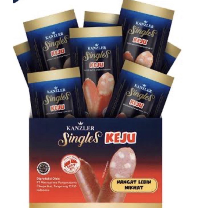 

kanzler singles rasa keju 65gram / yogyakarta