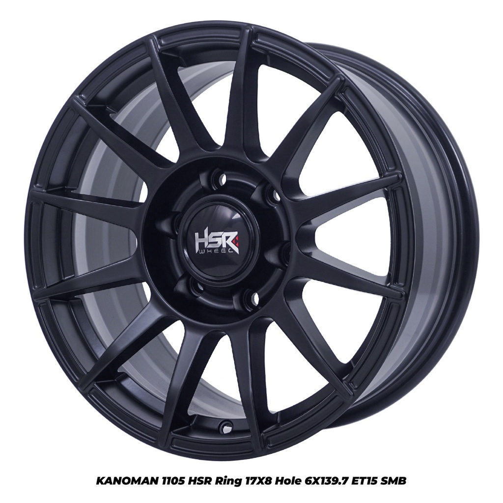 Velg Mobil HSR KANOMAN 1105 Ring 17 Pelek Offroad Pajero Fortuner Ranger I Toko Velg Surabaya