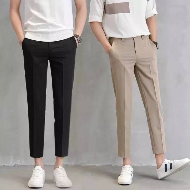 Celana Ankle Pants  Ezy Pria  Terbaru Celana Formal 