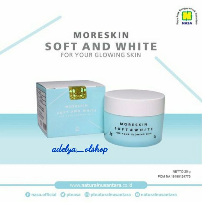 MORESKIN SOFT AND WHITE