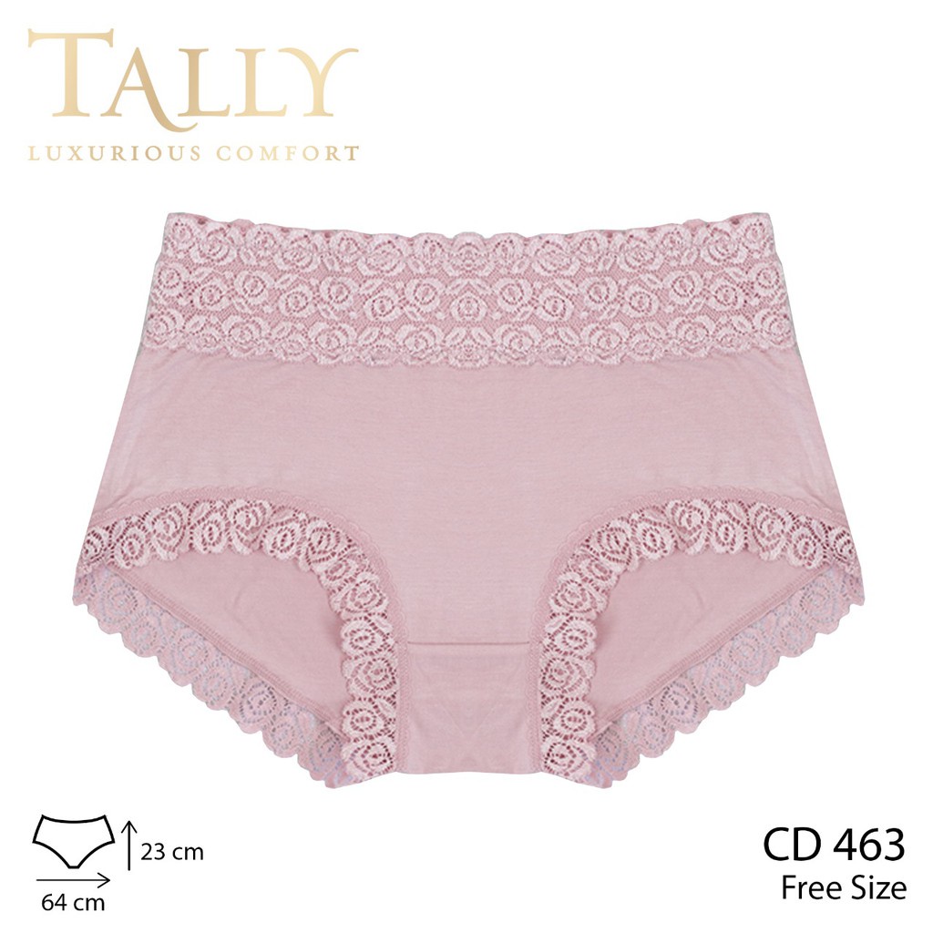 Tally 463 CD Celana Dalam Bahan Bambu Renda fit XL TALLY Cd KATUN Renda 463 Lace Panties Collection TALLY CD CELANA DALAM RENDA 463 I FIT XL | FREE SIZE | BAHAN KATUNTALLY Celana Dalam Wanita Bahan Renda Katun Bambu Fit to L - XL Anti Gatal CD 463 TALLy