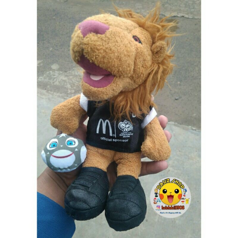 Boneka Goleo Maskot WC 2006 Ori Mcd