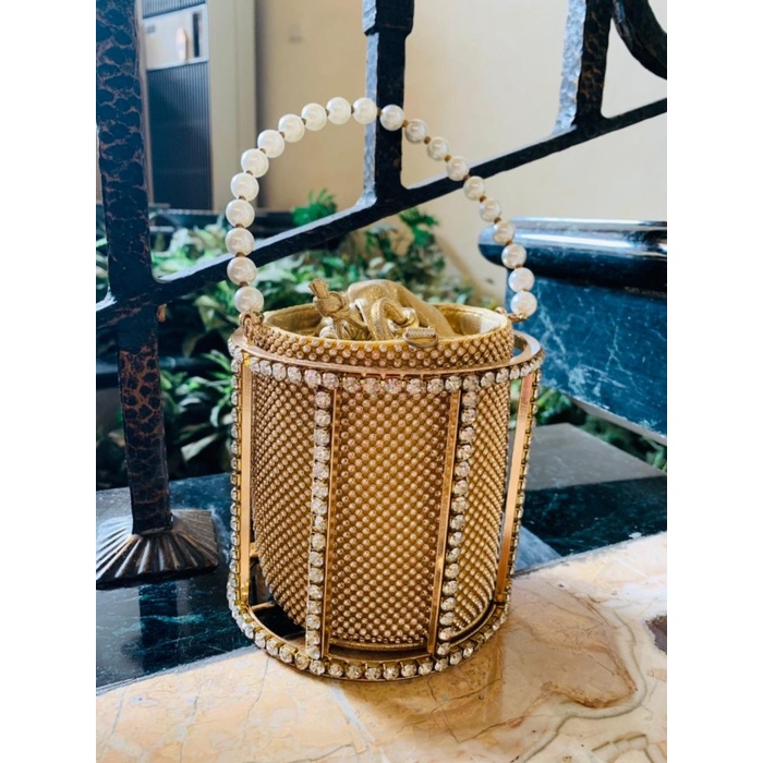 Tas Pesta / Clutch Pesta / Mewah Cantik Elegan keranjang