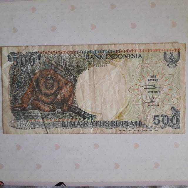 Koleksi Uang Lama Uang Kuno 500 rupiah tahun 1992