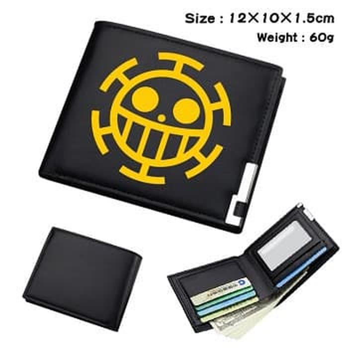DOMPET ONE PIECE LAW / DOMPET ANIME IMPORT ONE PIECE TRAFAGAR LAW LOGO
