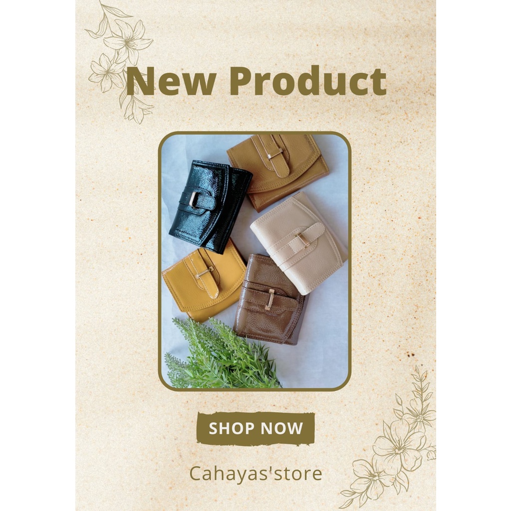 DOMPET KANCING WANITA / DOMPET KARTU DAN UANG