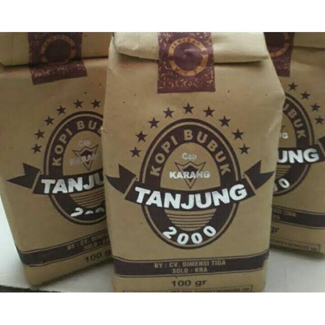 

Kopi Tanjung 2000 Solo 100gr