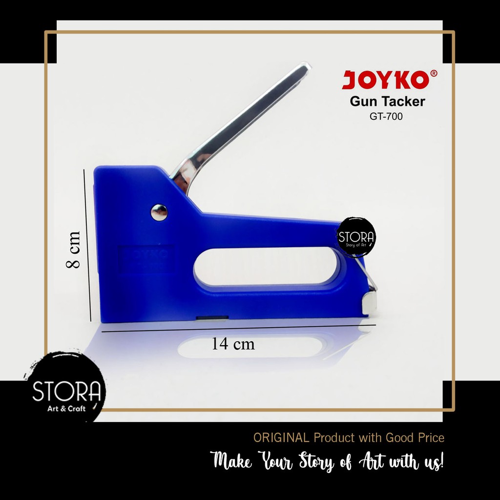 

Joyko Gun Tacker GT-700 / Stepler Stapler Tembak Staples