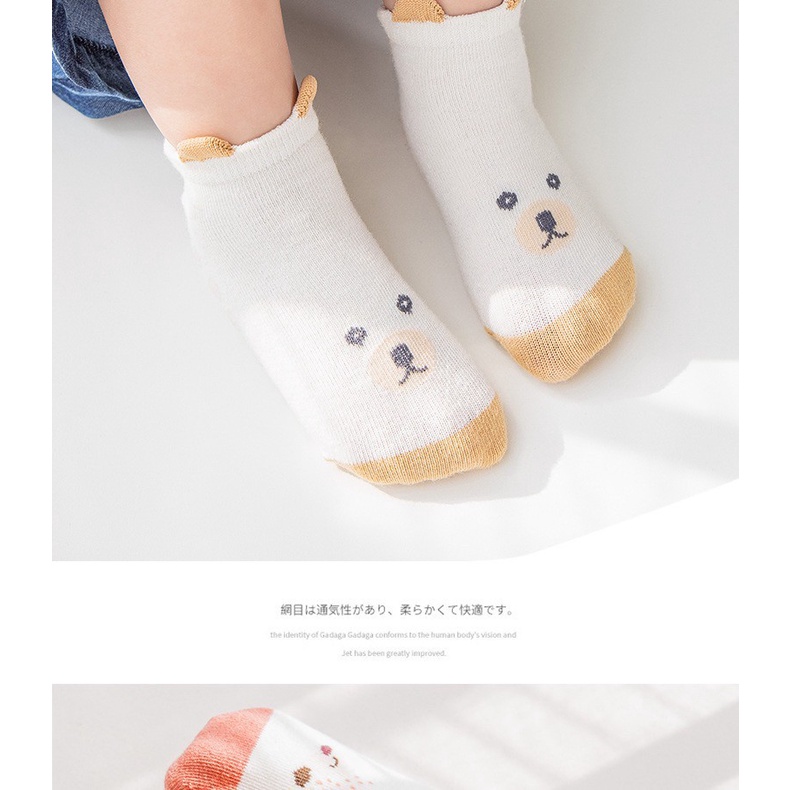 0-3 thn | KAOS KAKI BAYI ANAK IMPOR NEWBORN SOCKS LUCU KARAKTER KARTUN catalog QN QAK