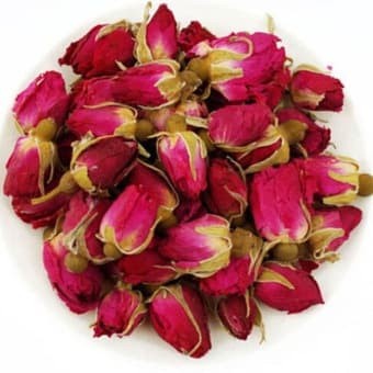 

teh-daun- teh bunga mawar red rose buds flower tea 50g -daun-teh.