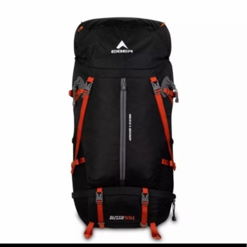 Tas Keril Eliptic Solaris 55 Tas Gunung Carrier Outdoor Hiking Original Eiger1989