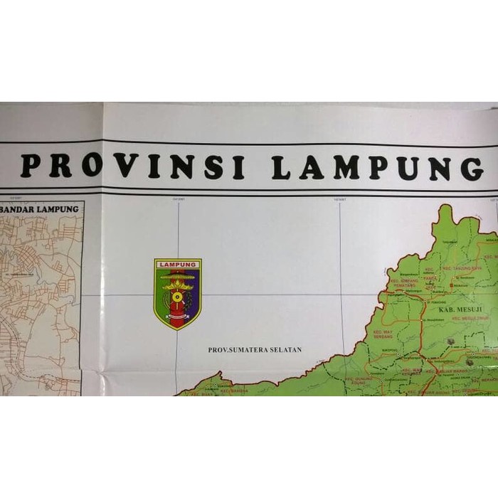 Jual Peta Provinsi Lampung Shopee Indonesia