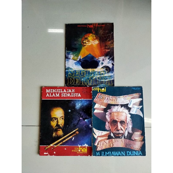 Majalah HAI Lawas - 3 Buku