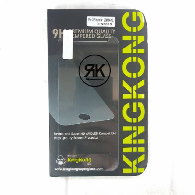 kingkong tempered glass Asus Zenfone Max M1 Zb555kl anti gores screen guard kaca