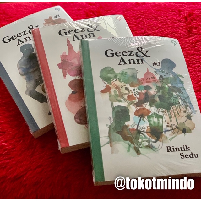 Paket 3 buku  Geez  Ann  1 3 New Cover  Bonus Totebag 