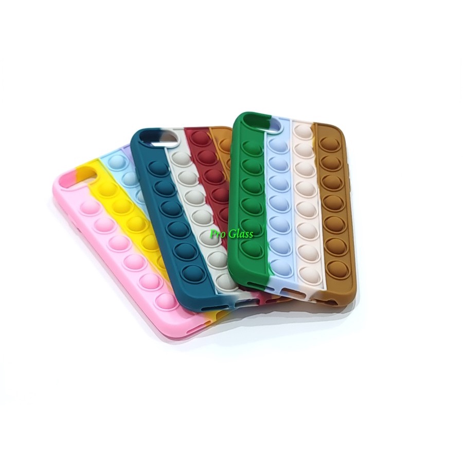 C126 Iphone 6 / 6s / 6+ / 6s Plus  / 7 / 8 / 7 Plus / 8 Plus POP IT Soft Silicone Fidget Toy Case