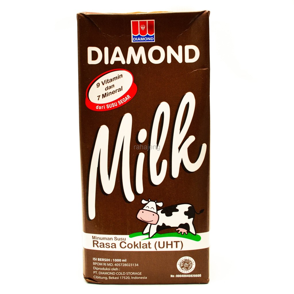 

Susu UHT Diamond COKLAT Full Cream @ 1 liter