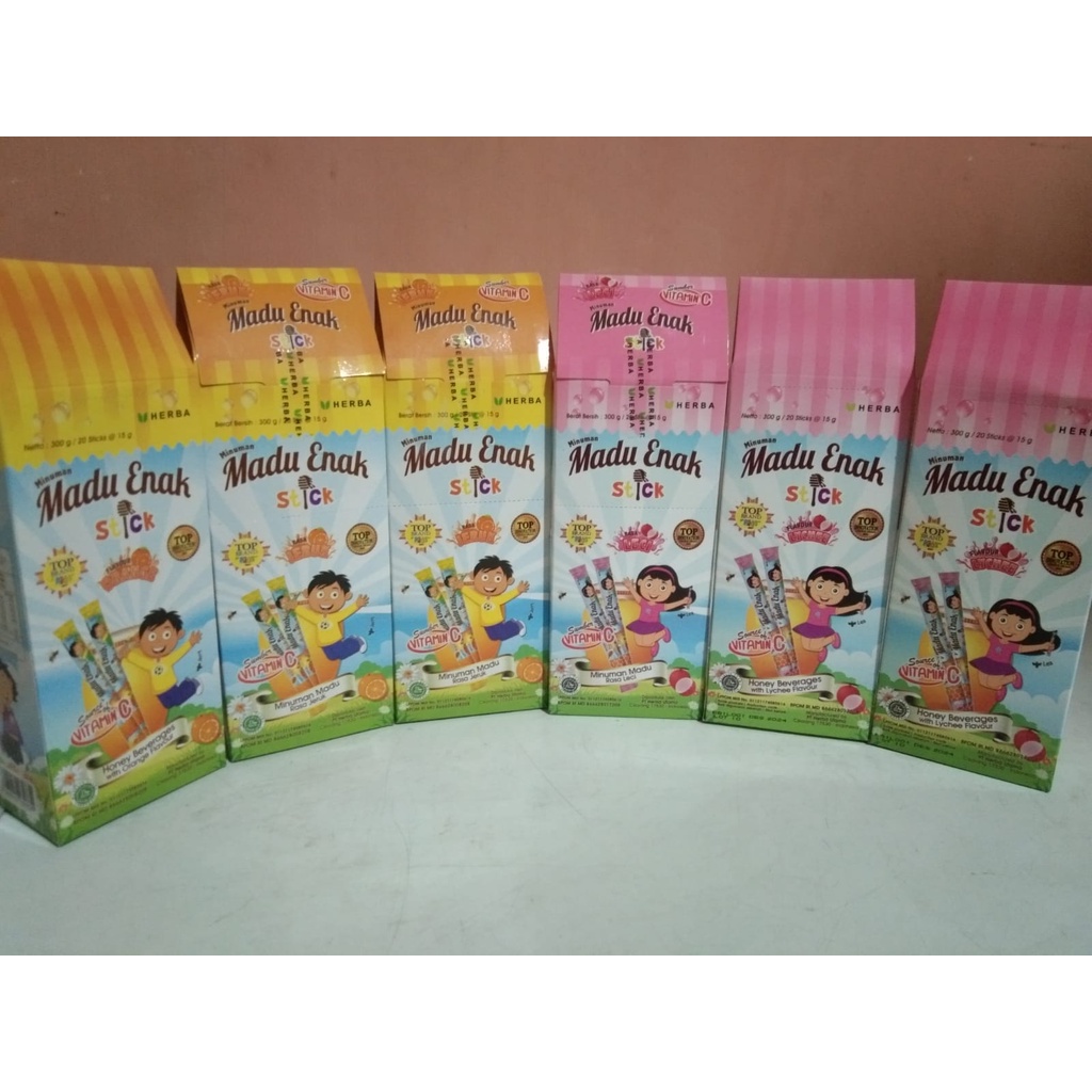 

Madu Enak | Madu Anak 20pcs