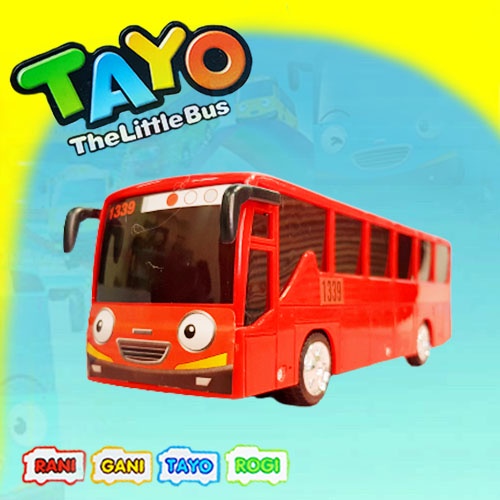 Mainan Anak Bus Tayo Music/ Mainan Mobil Musik Bus Tayo 665