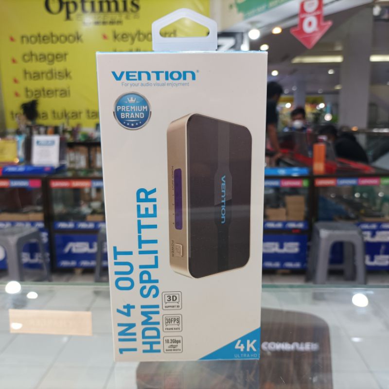 Vention 1in4 Out Hdmi Splitter