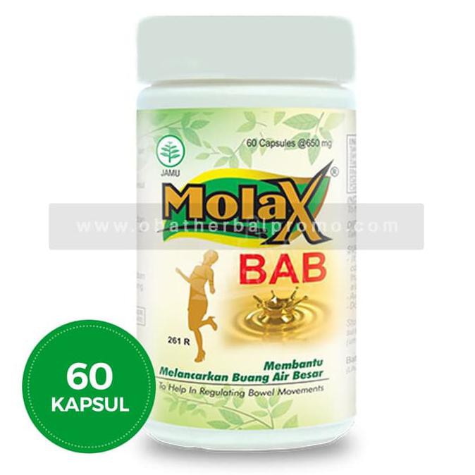 Kualitas Terbaik] Borobudur Herbal Molax Bab Melancarkan Bab &amp; Obat Wasir Sembelit Alami
