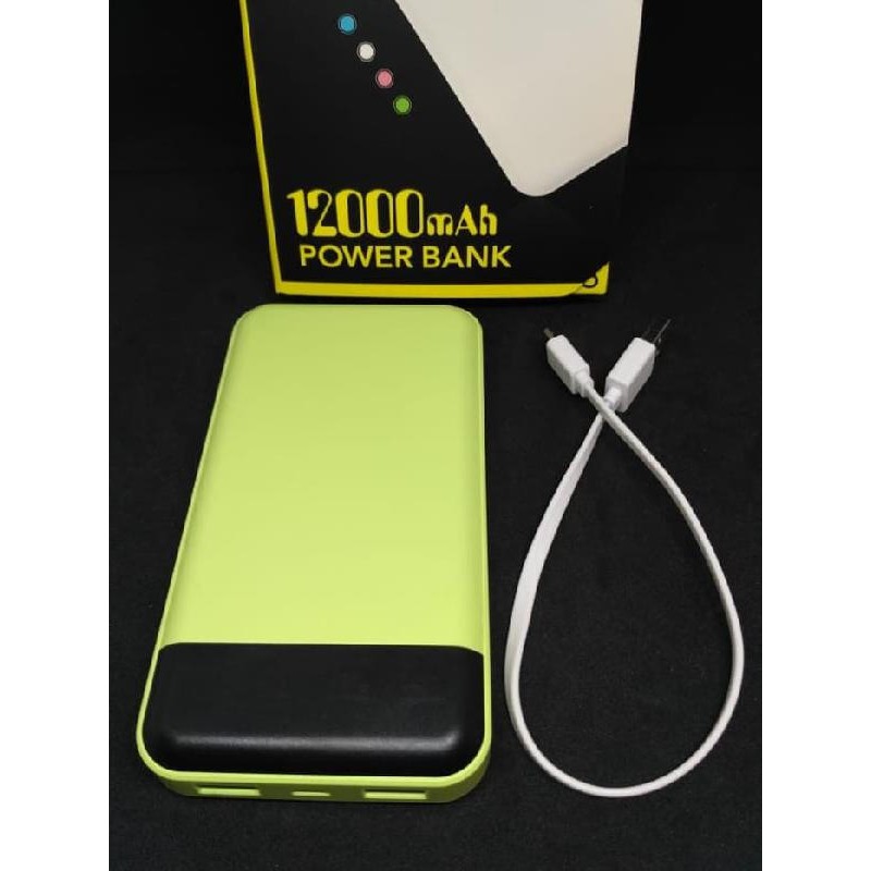 Powerbank Mini Berkapasitas Besar 12000 MAh JY 042 Big Promo